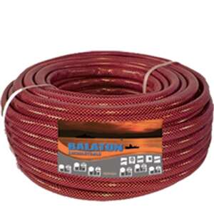 Balaton 1-inch reinforced garden hose, 25 meters long, for watering and irrigation - Irrigation