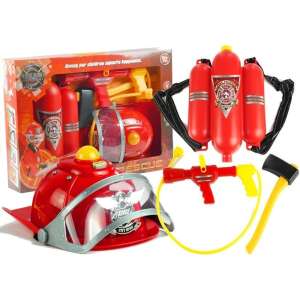 Set pribora za vatrogasnu kacigu sjekirica 77589800 - Lean Toys