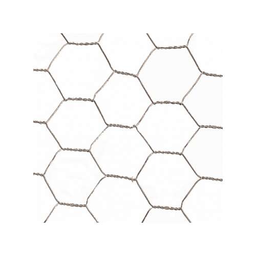 Galvanized chicken wire, 0.5m x 50m, 30x30mm mesh, Baromfirács Galvanex