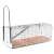 Live animal trap, 27cm rectangular, humane rat trap, catch and release, metal cage, easy to use, safe for pets, no kill trap, rodent control, pest control