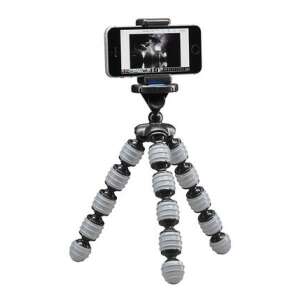 Cullmann Alpha 350 mobil állvány, okostelefon tartóval, szürke, rugalmas lábak, mini gömbfej - Cullmann