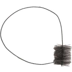 8 meter long chimney brush with steel wire handle, suitable for cleaning chimneys with a diameter of 150 mm - Muta
