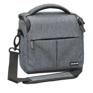 Cullmann Malaga Vario 400 kamera táska, szürke, DSLR fényképezőgép táska állítható válaszfalakkal, vízlepergető, párnázott vállpánt - Cullmann