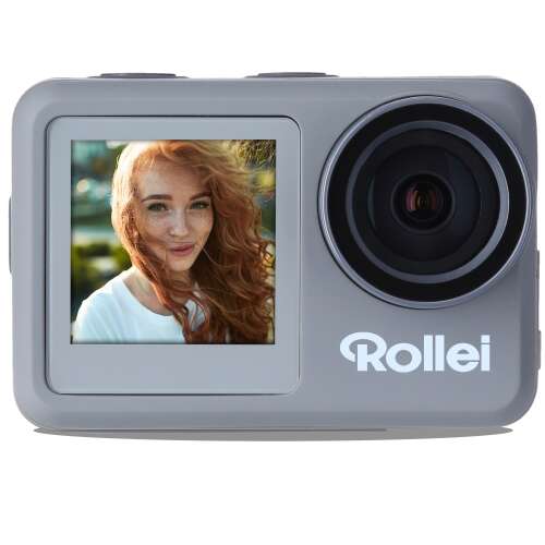 Rollei 9S Plus Akciókamera, 4K/60fps 16M 170° wifi képstabi, érintő képernyő, első kijelző, vízálló