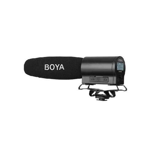 Boya BY-DMR7 On-Camera Shotgun Microphone with Built-in Recorder