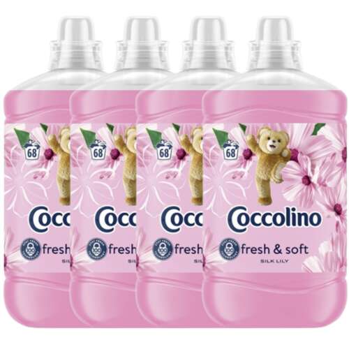 Coccolino Silk Lily Omekšivač koncentrat 272 pranja 4x1700ml
