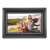 Agfa APF700 7 inch digital photo frame, black, displaying family photos