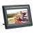 Agfa APF700 7 inch digital photo frame, black, displaying family photos