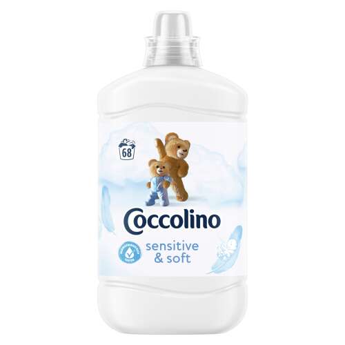 Coccolino Sensitive & Soft Fabric Softener, 68 washes, 1700ml