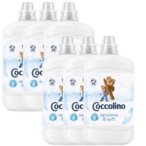 Coccolino Sensitive Pure Rinse Concentrate 408 измиване 6x1700ml 96364864