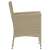 vidaXL Polyrattan Kerti Étkezőgarnitúra - 9 részes - Bézs 77612917