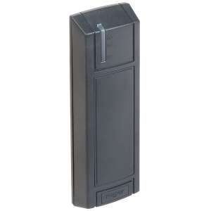 Roger PR312EM-BK EM 125 kHz proximity reader, black, side view - Safety