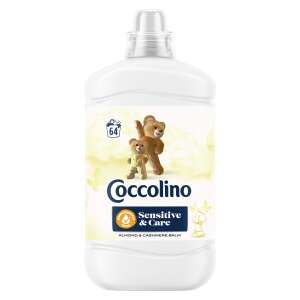 Coccolino Sensitive & Care Бадем и Кашмир Балсам Омекотител за тъкани, 64 пранета, 1600ml - Детергент