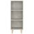vidaXL betonszürke szerelt fa tálalószekrény 34,5 x 32,5 x 90 cm 79637353