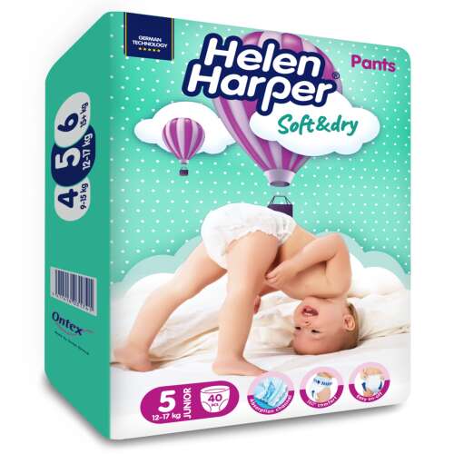 Helen Harper Scutece pentru bebeluși 12-17 kg Junior 5 (40 bucăți) 49255749
