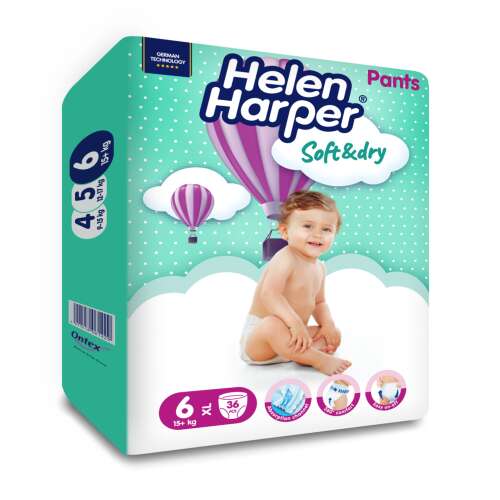 Helen Harper Baby Windeln 15kg+ XL 6 (36Stk)