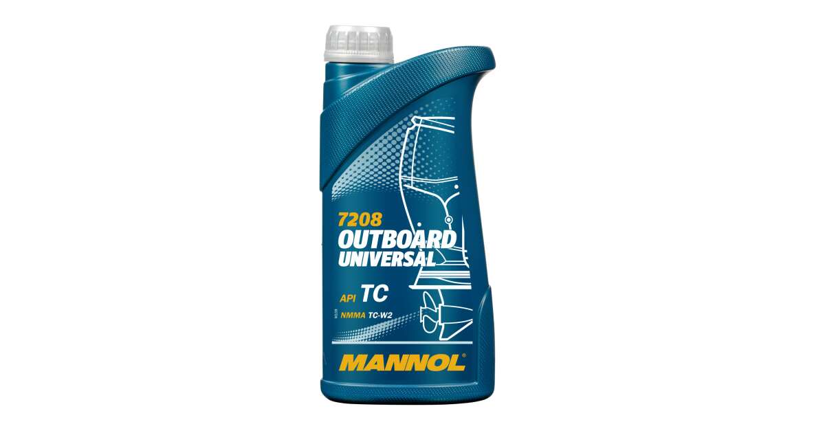 Mannol 7208 Outboard Universal kétütemű motorolaj 1L | Pepita.hu