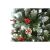 Flippy, Mesterséges díszített fenyőfa, falra/sarokra állítható zöld, alsó átmérője 106cm  mérete 210cm 77670699