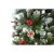 Flippy, Mesterséges díszített fenyőfa, falra/sarokra állítható zöld, alsó átmérője 106cm  mérete 210cm 77670699