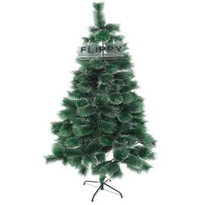 Изкуствена снежна коледна елха Flippy 180 cm с 260 клона и 3D игли - Flippy