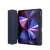 Next One Rollcase for iPad 11 inch, royal blue, open case, side view