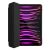 Next One Rollcase for iPad 12.9 inch - Black, open cover with screen