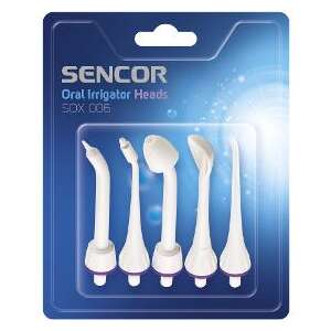 Sencor SOX 006 Capete pentru irigator oral, capete de schimb pentru irigator oral cu apă - Duș bucal