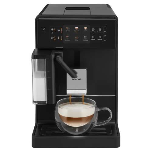 Aparat de cafea, Sencor, SES 9300BK, 1400W, 19 bar, rezervor de apa 1,3l, Negru (SES 9300BK) (41018281) 87532327
