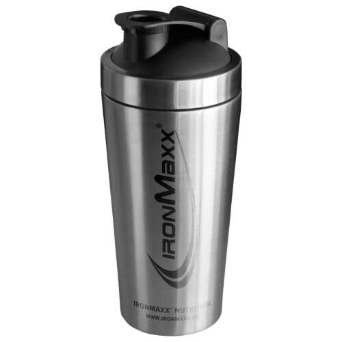 IronMaxx® 750ml Fém Shaker, rozsdamentes acél turmixgép turmixokhoz, shake-ekhez és kiegészítőkhöz