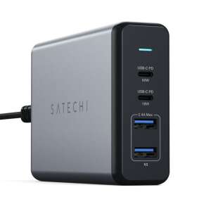 Încărcător de călătorie Satechi 108W Type-C MultiPort (1x USB-C PD, 2x USB3.0, 1xQualcomm 3.0) - Space Grey 77729673 Hub-uri USB