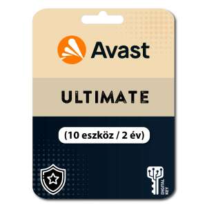 Avast Ultimate 10 eszköz 2 év digitális kulcs - Avast