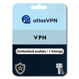 Atlas VPN (Unlimited eszköz / 1 hónap) (Elektronikus licenc)  77790031 