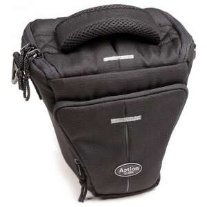 Dörr Action Black fényképezőgép táska, zárt, elülső nézet - Dörr