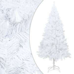 Fehér PVC műkarácsonyfa vastag ágakkal 150 cm 77828765 