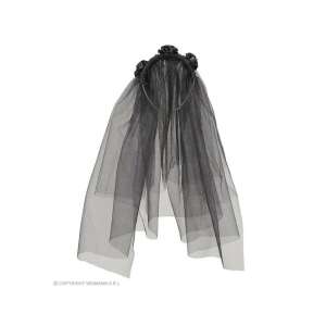 WIDMANN Fekete Fátyol Jelmez Kiegészítő Elszigetelt - Widmann