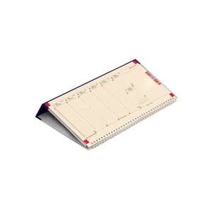 Kalendart 2024 Calendar de birou - Blocnotes - Albastru/Galben 77856395 - Accesorii de birou