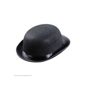 Fekete színű filc keménykalap, egységes gyermek méret