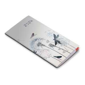 Calendar de buzunar Realsystem 2024 cu design cu păpădie și libelulă - Accesorii de birou