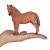 Mojo Barna Ló Figura - Játékfigura - 13,5 x 4,5 x 11 cm 80437923