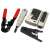 Set de instrumente de rețea Logilink, instrumente de rețea, instrumente Ethernet, crimper RJ45, tester de cabluri, stripper de cabluri