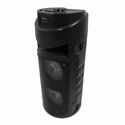 Media-Tech MT3165 PartyBox KEG BT Bluetooth hangszóró karaoke funkcióval, 30W RMS, fekete