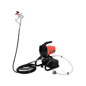 YATO 650W Airless striekacia pištoľ, elektrická striekacia pištoľ s hadicou a pištoľou, ideálna na striekanie stien, plotov a iných veľkých plôch - Nástroj