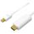 Kabel Logilink Mini DisplayPort do HDMI, biały, 2m