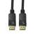 Logilink DisplayPort-Kabel, DP auf DP, 8K/60Hz, schwarz, 1m