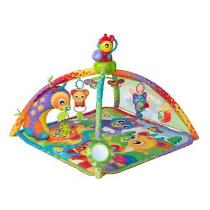 Playgro Grow 'n Play Woodlands Music and Lights Projector Gym, baby playmat with lights and music, 4 in 1, 0m+ - Baby Gyms & Play Mat