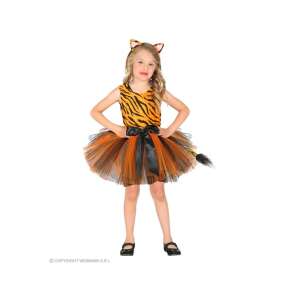 Widmann Tiger Kostüm - Mädchen - 110 77886622 - Widmann