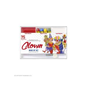 Wiemann Bohóc Arcfesték Smink Készlet Gyerekeknek - Arcfesték