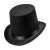 Fekete filc cilinder kalap, Magas cilinder