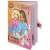Besties locked diary with key, 60 pages, pink and orange cover with girls illustration