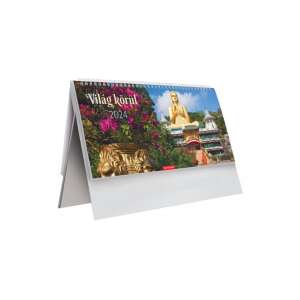 Kalendart 2024 Calendar de birou în jurul lumii 77889731 - TOPTIMER